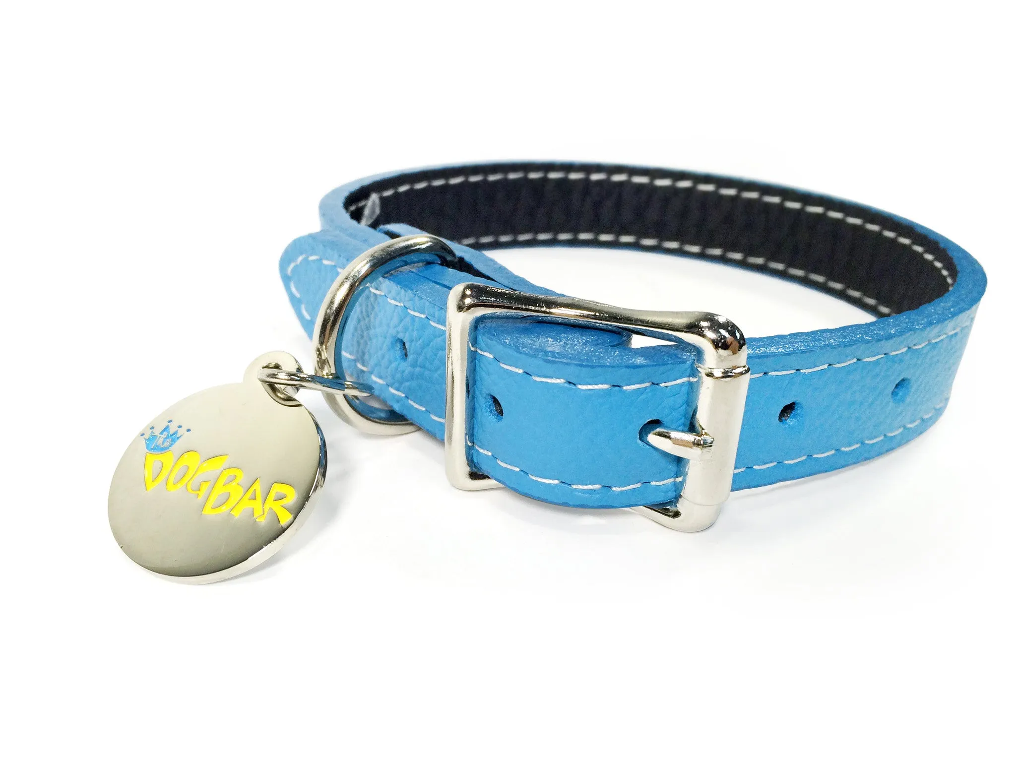 Dog Bar Tuscan Leather Dog Collar