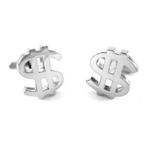 Dollar Sign Currency Cufflinks