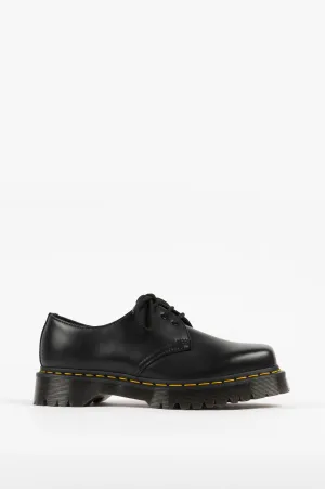 DR MARTENS 1461 BEX SQUARED BLACK POLISHED
