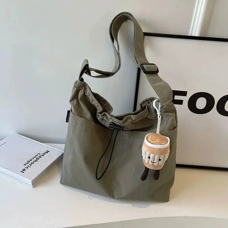 Drawstring Casual Shoulder Bag