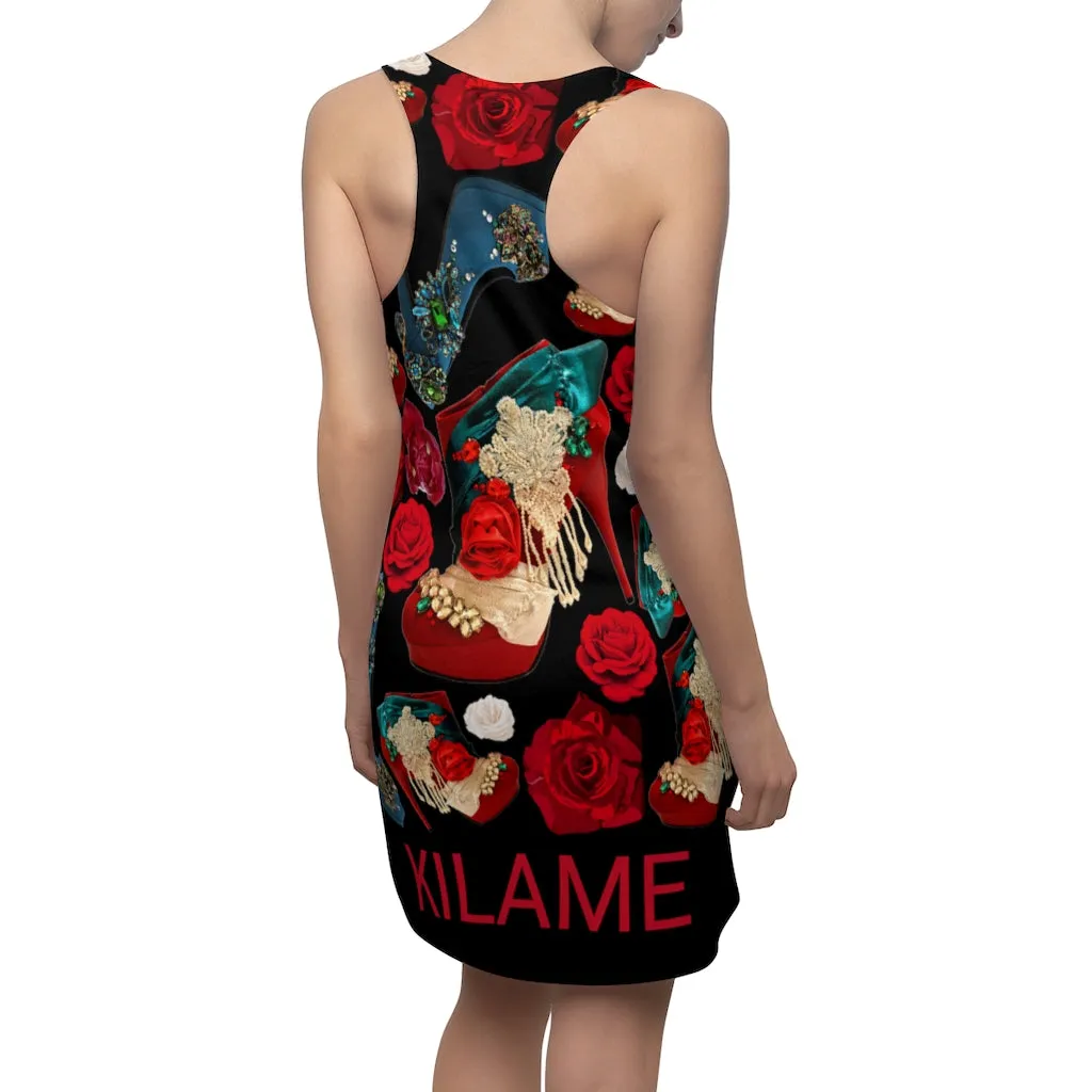 Dress 'Shoes rosso nero'
