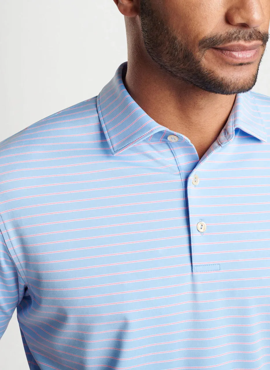 Drum Performance Jersey Polo (Cottage Blue)
