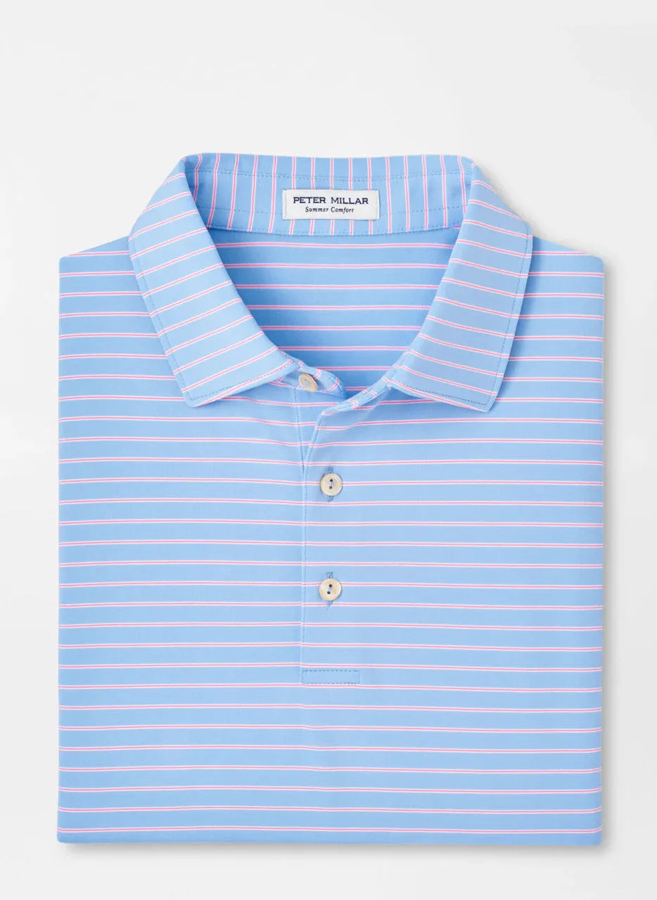 Drum Performance Jersey Polo (Cottage Blue)