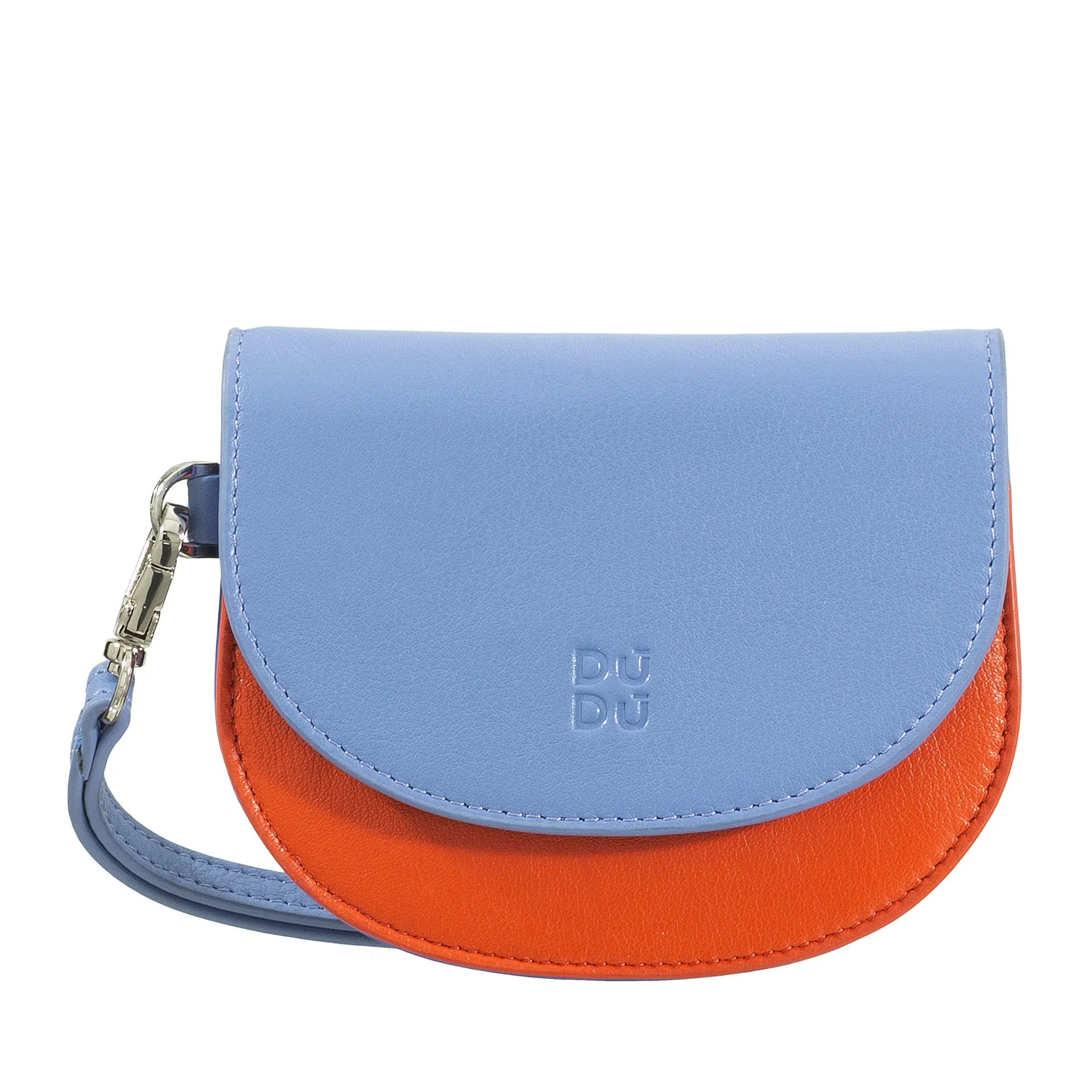 DUDU Women's Wall Wallet Wallet, Small Colorful Portfolio Portamonete Carter Banknotes with Laccetto