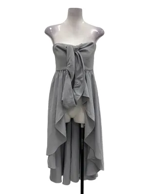 Dust Blue Tube Dress