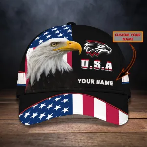 EAGLE- America - Personalized Name Cap-56- LTA98