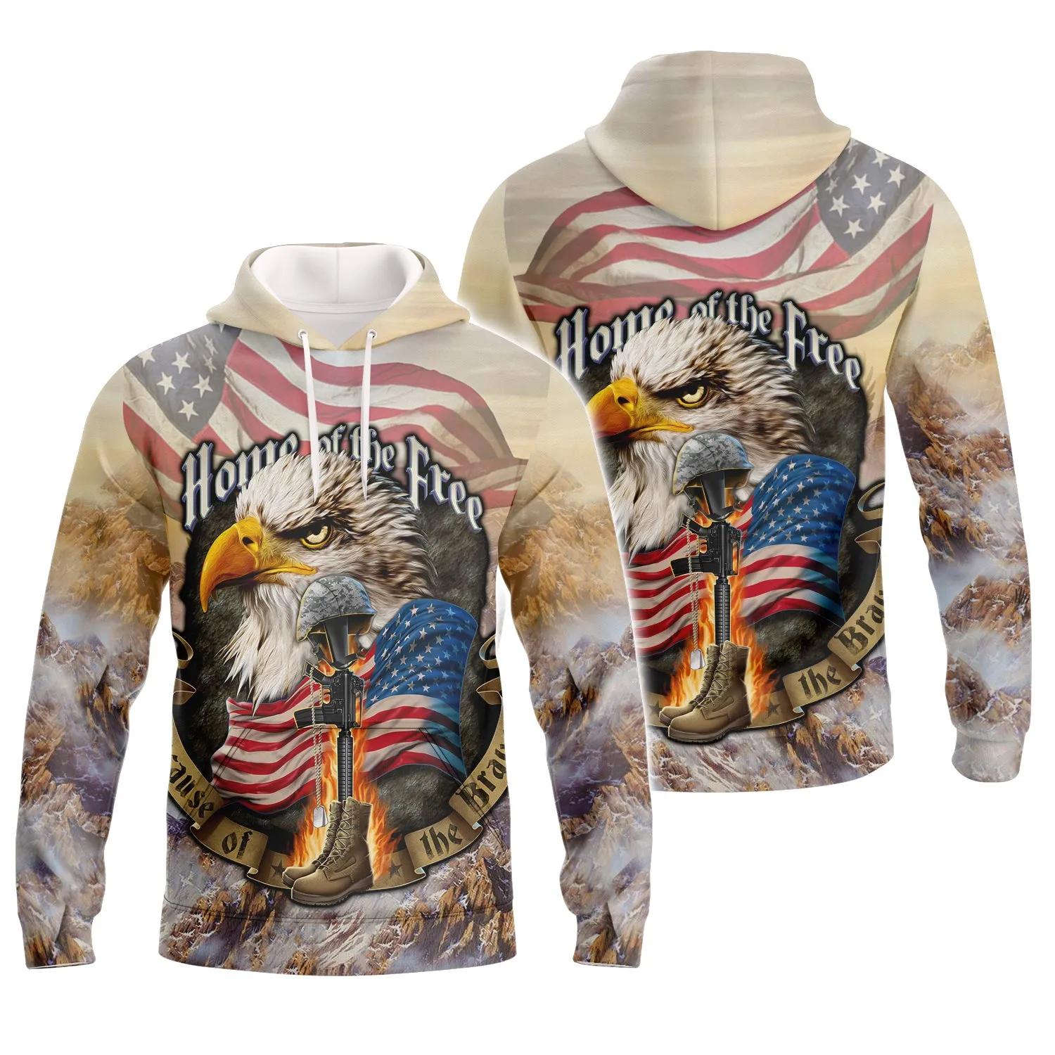 Eagle American Hawaiian Shirt - Independence Day Is Coming - 3D Full Print HTL-L40