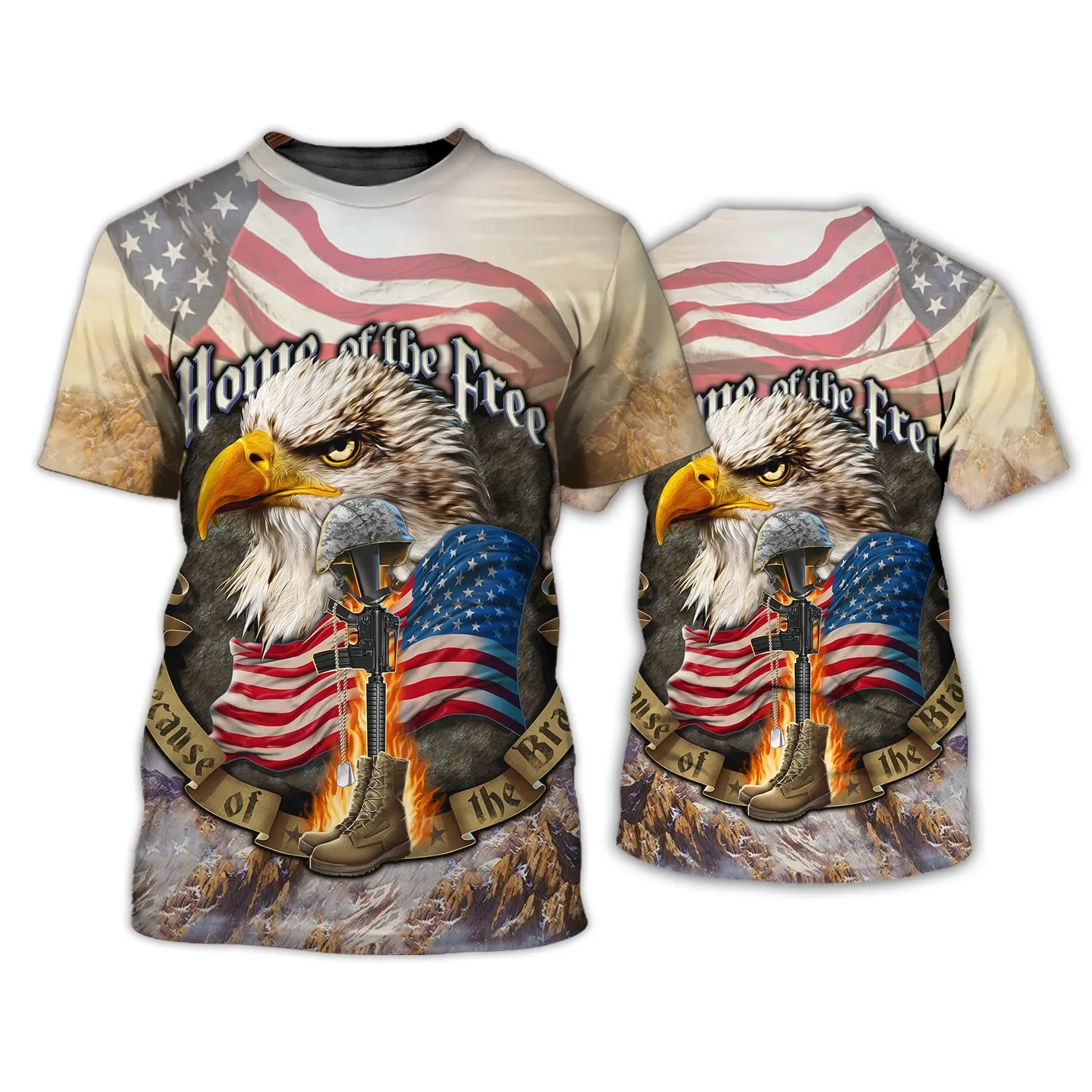 Eagle American Hawaiian Shirt - Independence Day Is Coming - 3D Full Print HTL-L40