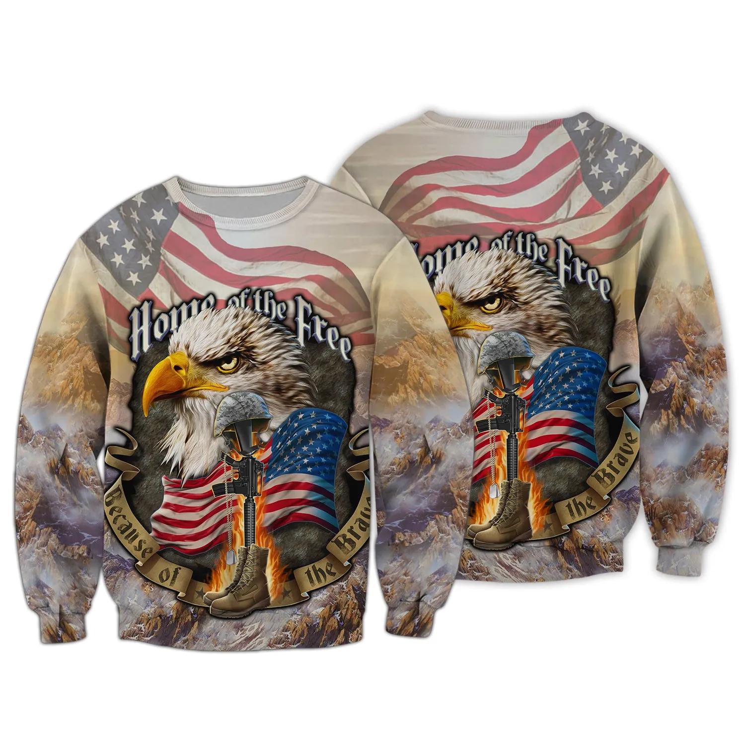 Eagle American Hawaiian Shirt - Independence Day Is Coming - 3D Full Print HTL-L40