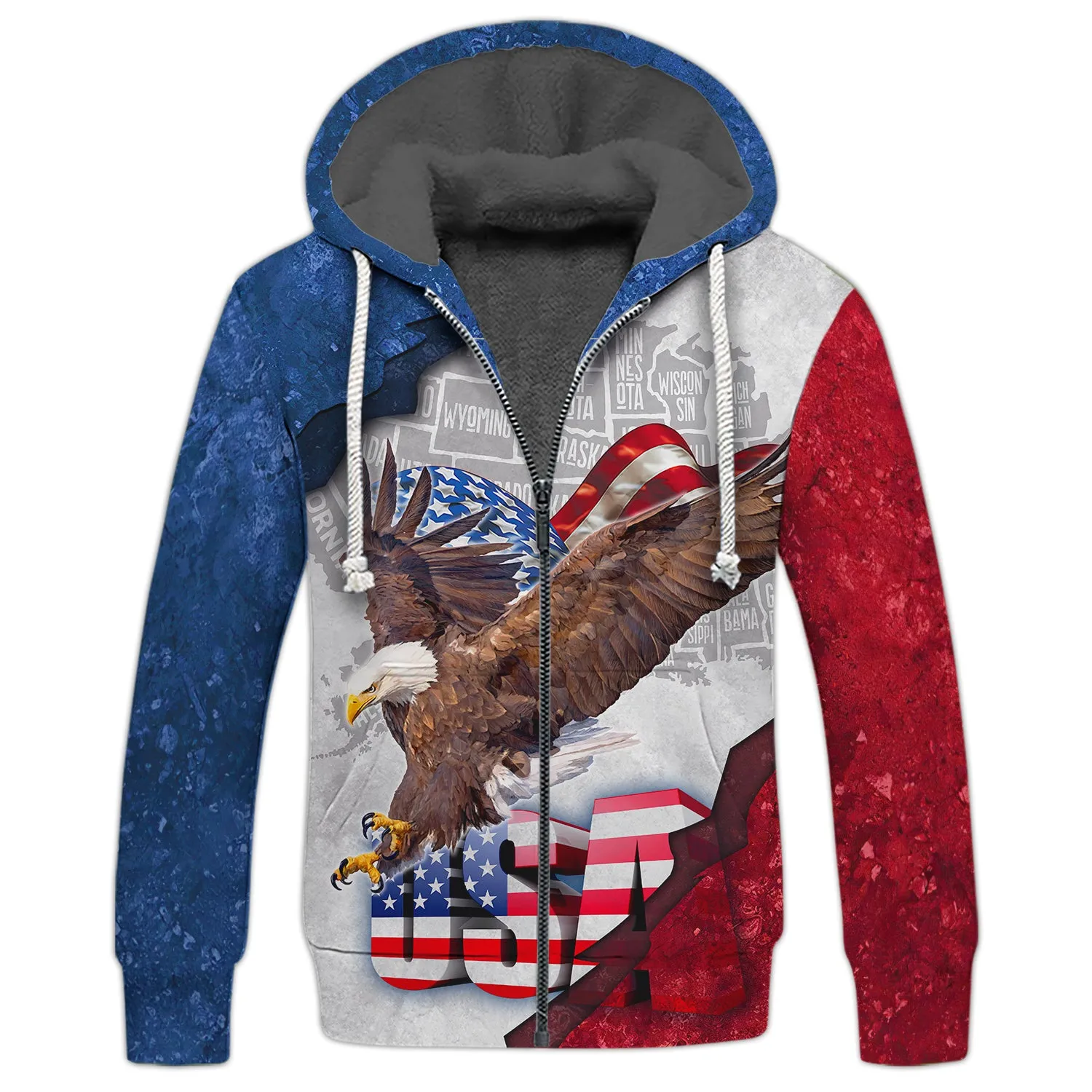 Eagle American Hawaiian Shirt - Independence Day Is Coming - 3D Full Print HTL-L41