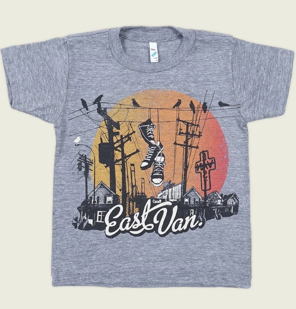 EAST VAN SHOES Kid's T-shirt