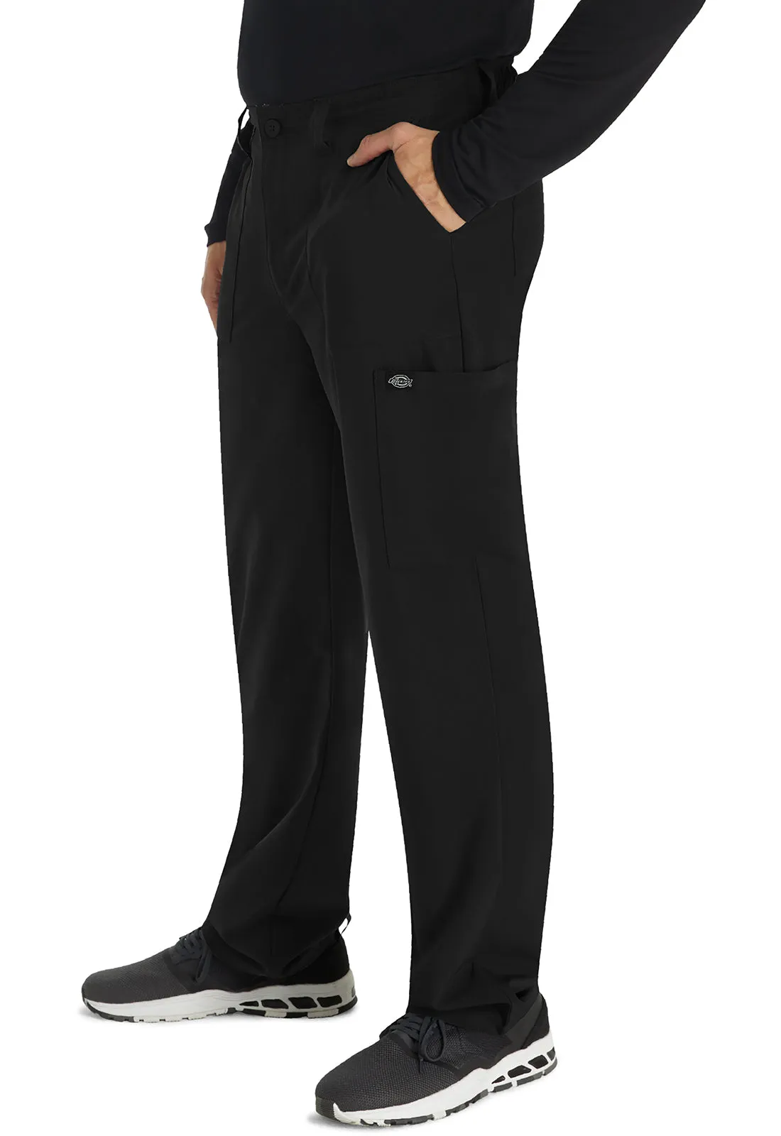 EDS Essentials DK015 Men's Natural Rise Drawstring Pants Black