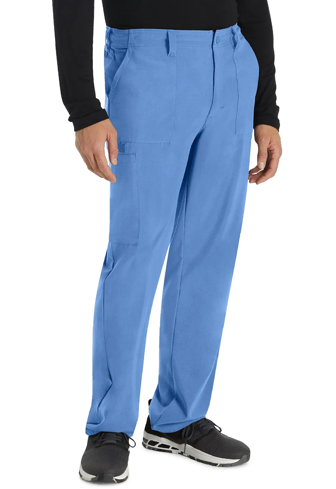 EDS Essentials DK015 Men's Natural Rise Drawstring Pants Ciel