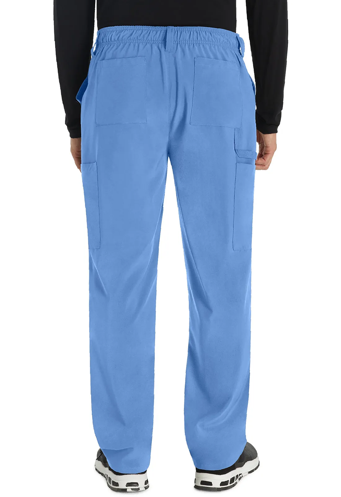 EDS Essentials DK015 Men's Natural Rise Drawstring Pants Ciel