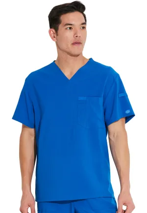 EDS Essentials DK635 Men's Tuckable V-Neck Top Royal