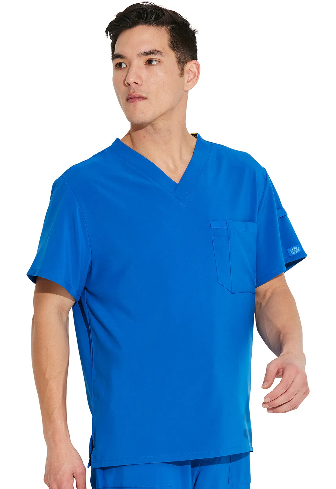 EDS Essentials DK635 Men's Tuckable V-Neck Top Royal