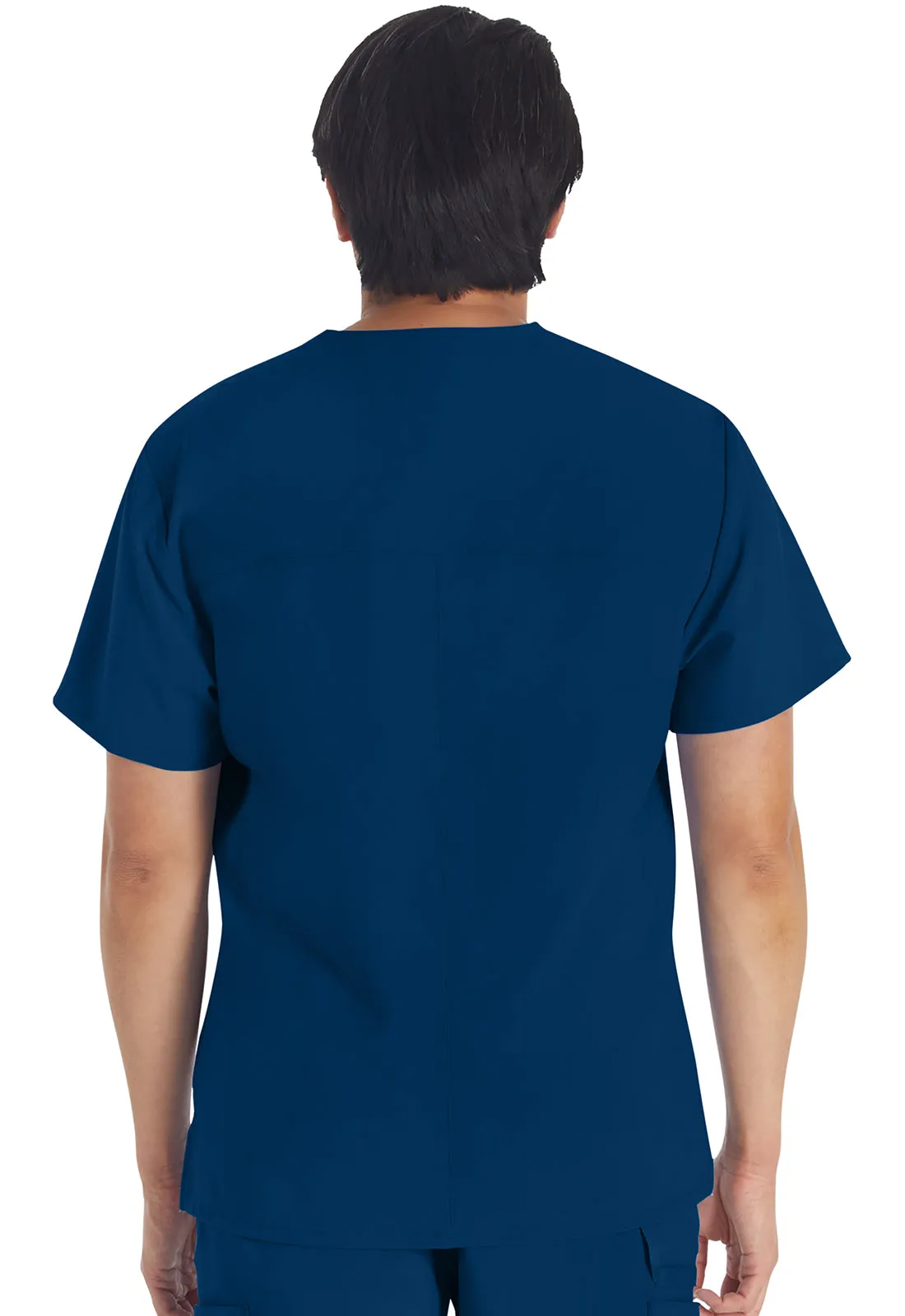 EDS Essentials DK645 Men's V-Neck Top Navy