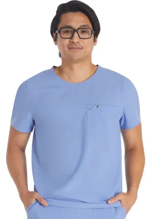 EDS NXT DK676 Men's Round Neck Top Ciel