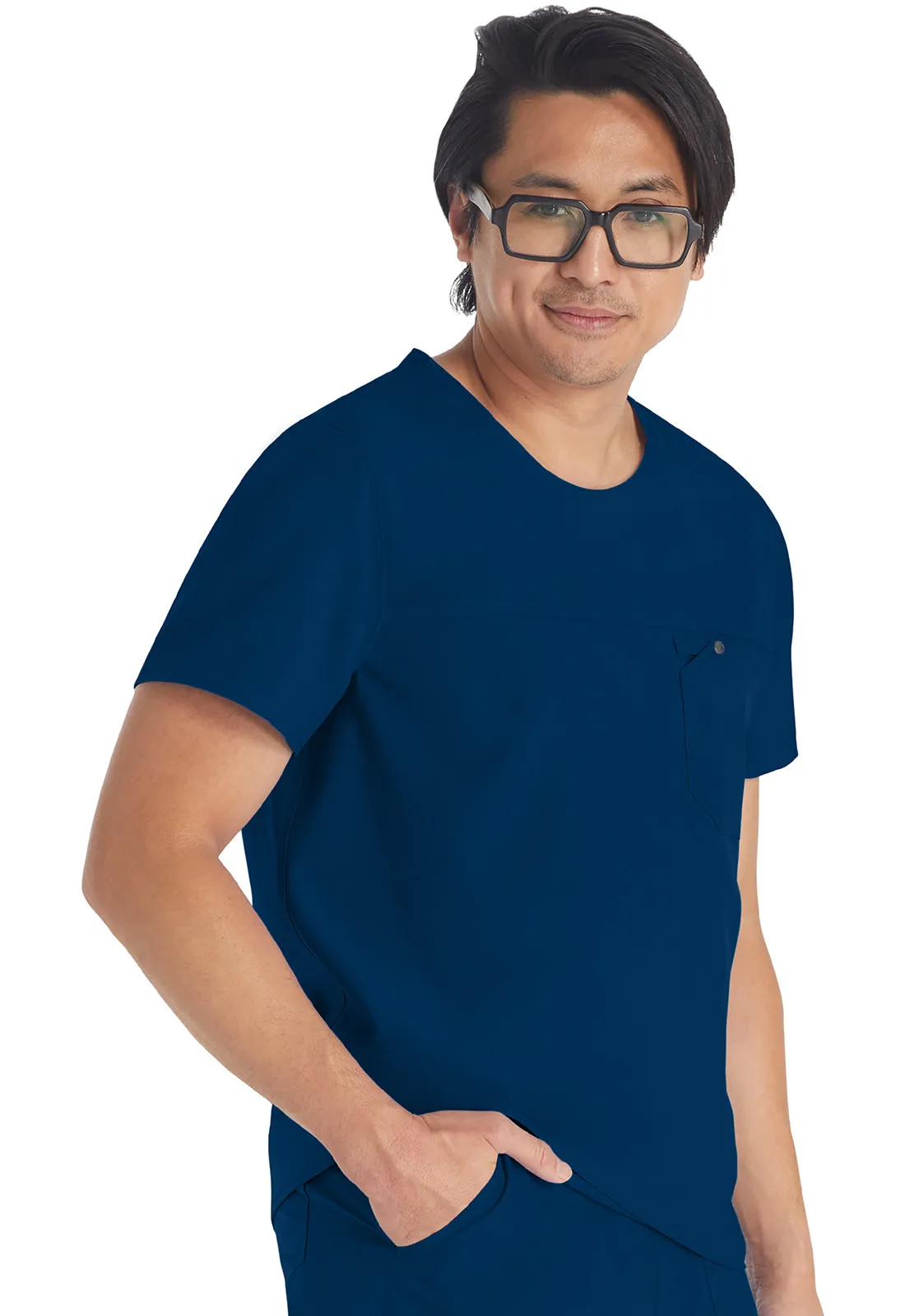 EDS NXT DK676 Men's Round Neck Top Navy