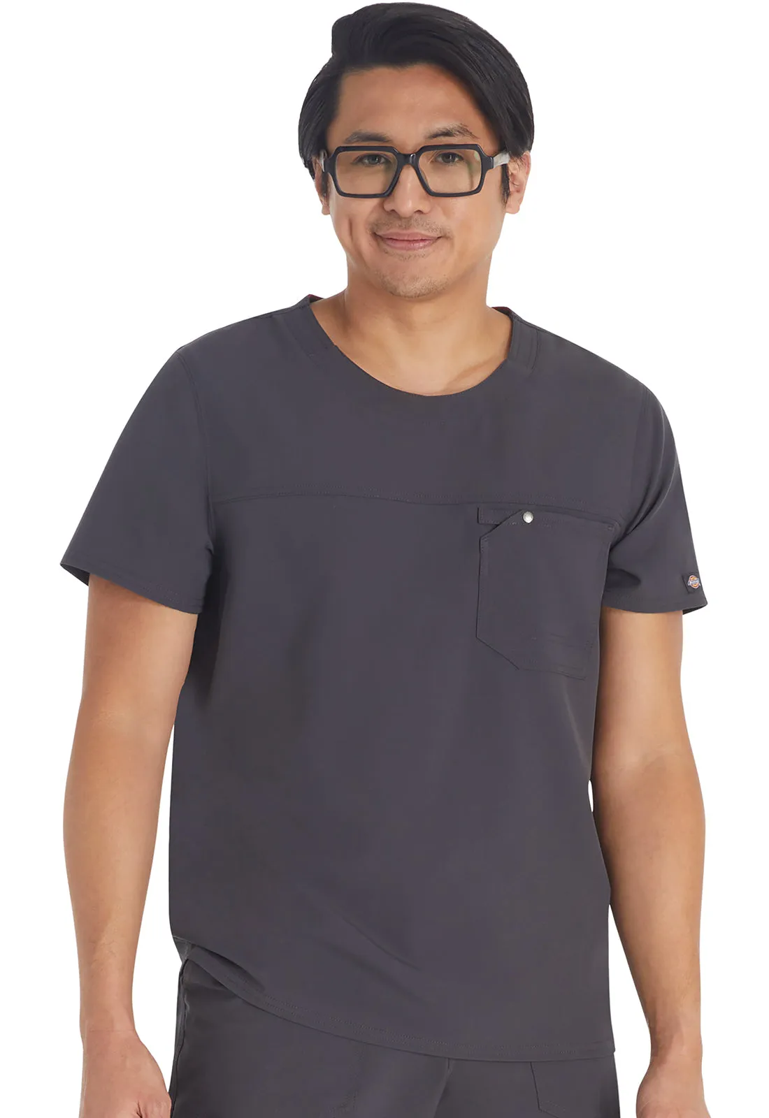 EDS NXT DK676 Men's Round Neck Top Pewter