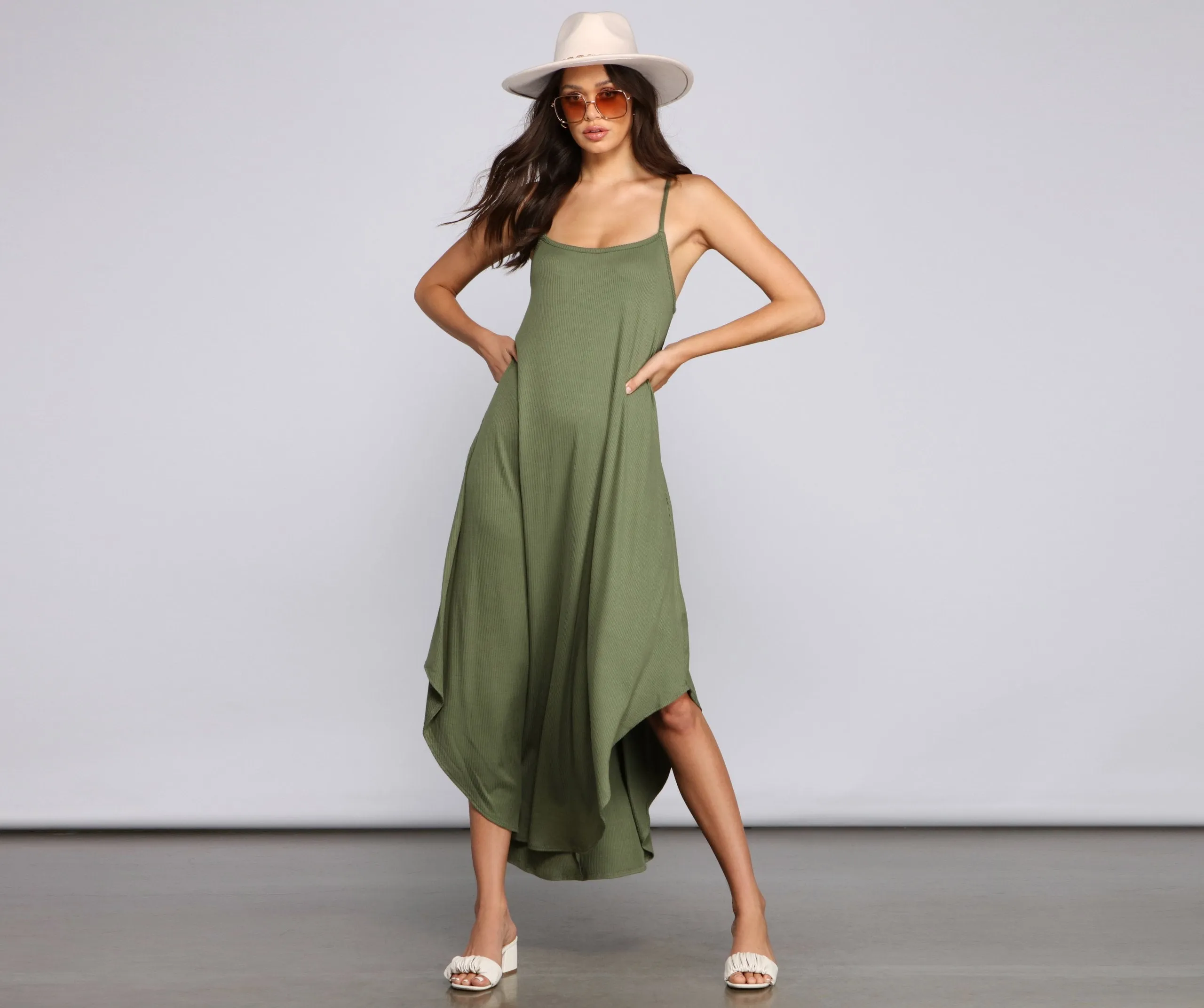 Effortless Vibes Stylish Sleeveless Maxi Dress