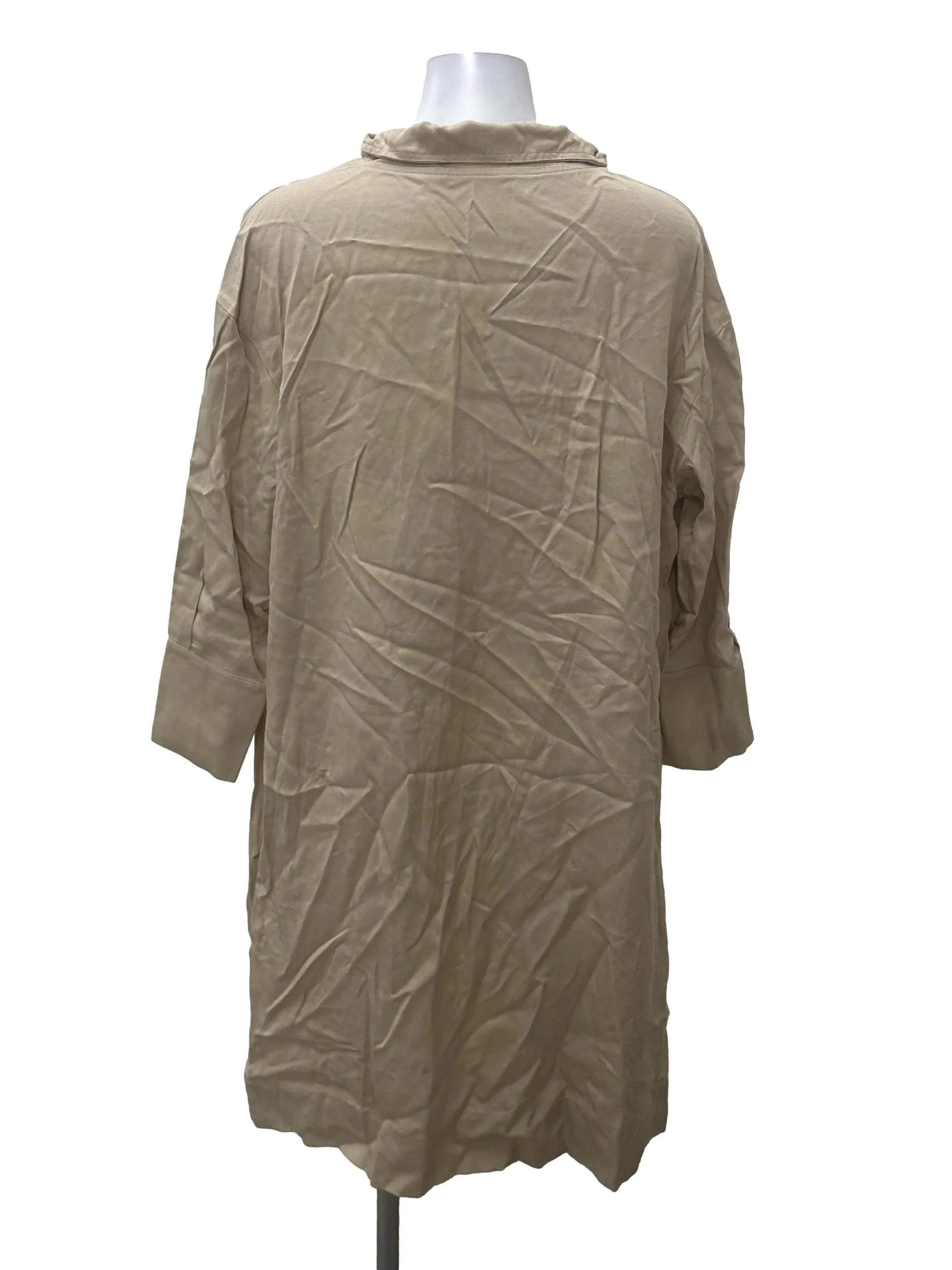 Eggnog High Neck Dress
