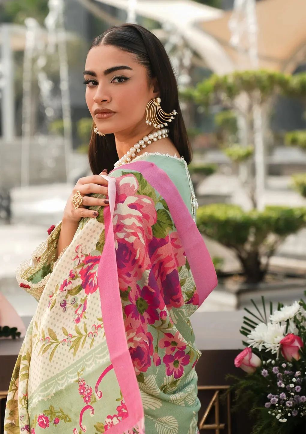 ELAF | PASHMINA WINTER SHAWL COLLECTION '24 | EPW-7A Passionate Dance