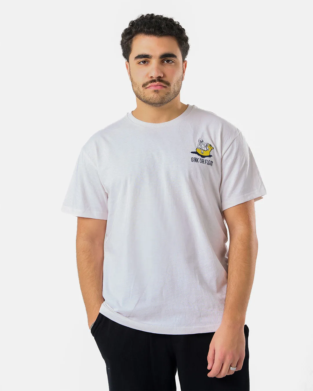 Embroidered Oversized Mens T-shirt