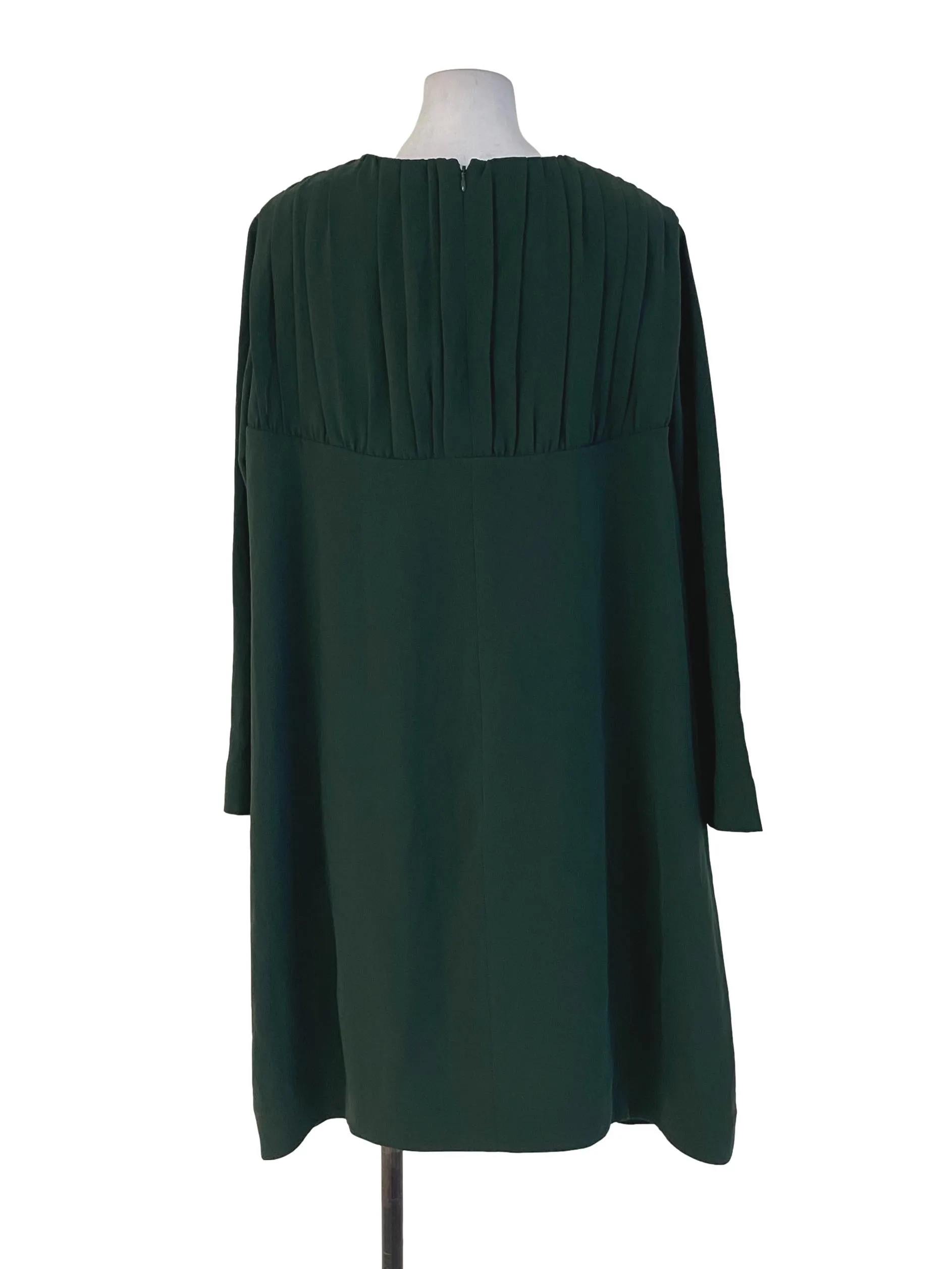 Emerald Plain Dress