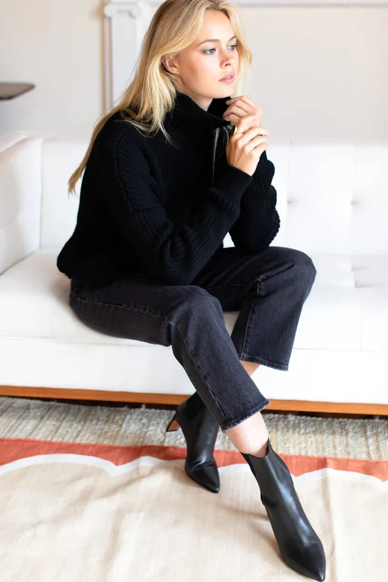Emerson Fry Lou Ankle Boot Black
