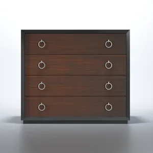 Emporio Black Dresser / mirror SET