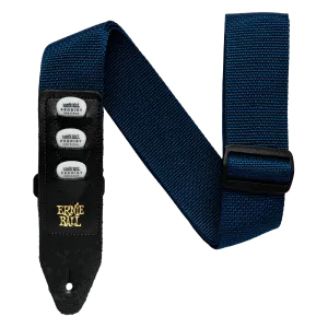Ernie Ball Pickholder Polypro Strap - Navy