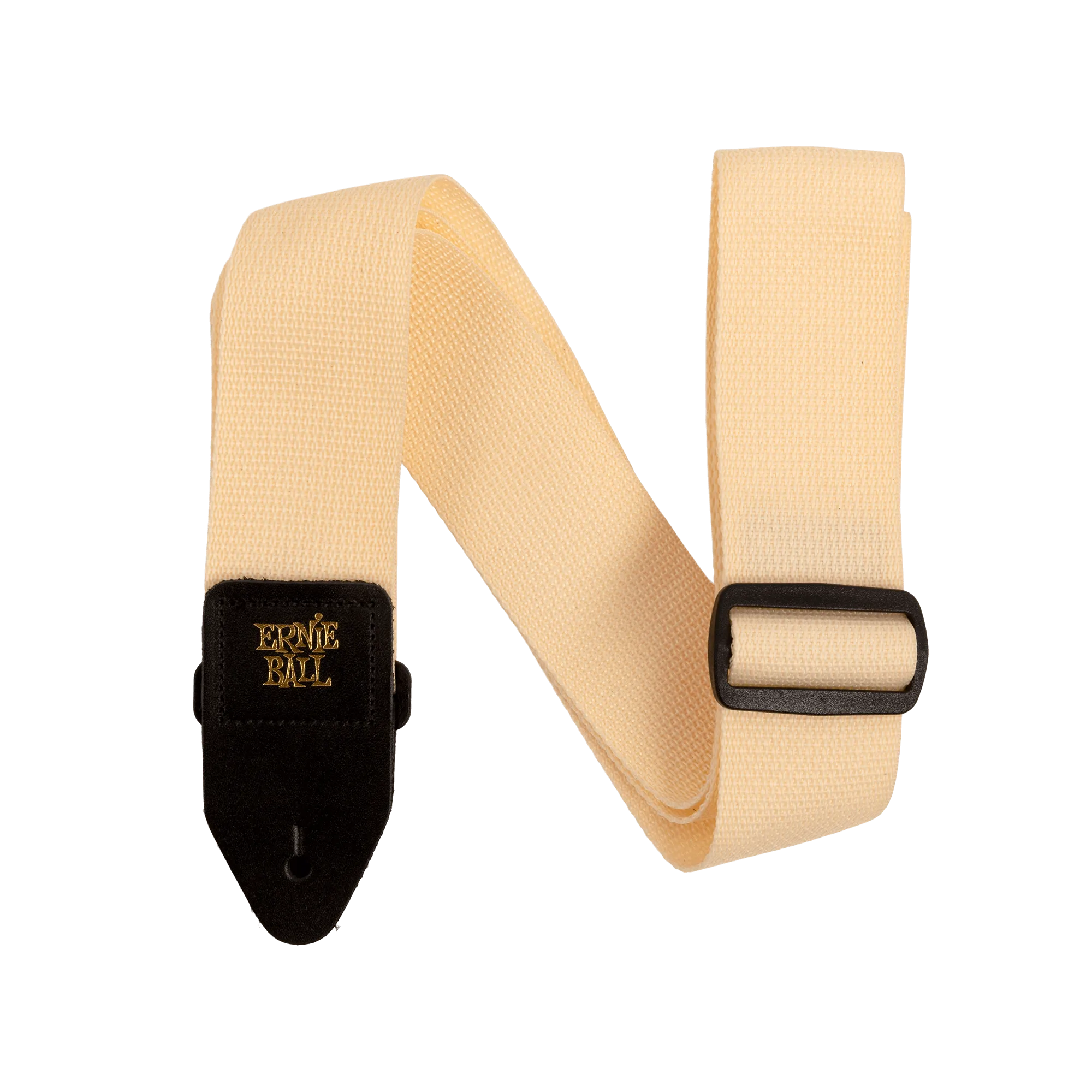 Ernie Ball Polypro Guitar Strap - Cream & Black