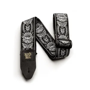 Ernie Ball Silver Orleans Jacquard Strap
