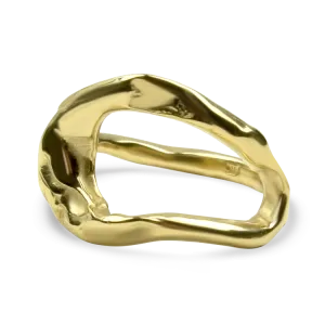 Estate 14K Yellow Gold Open-Worked Nugget Ring