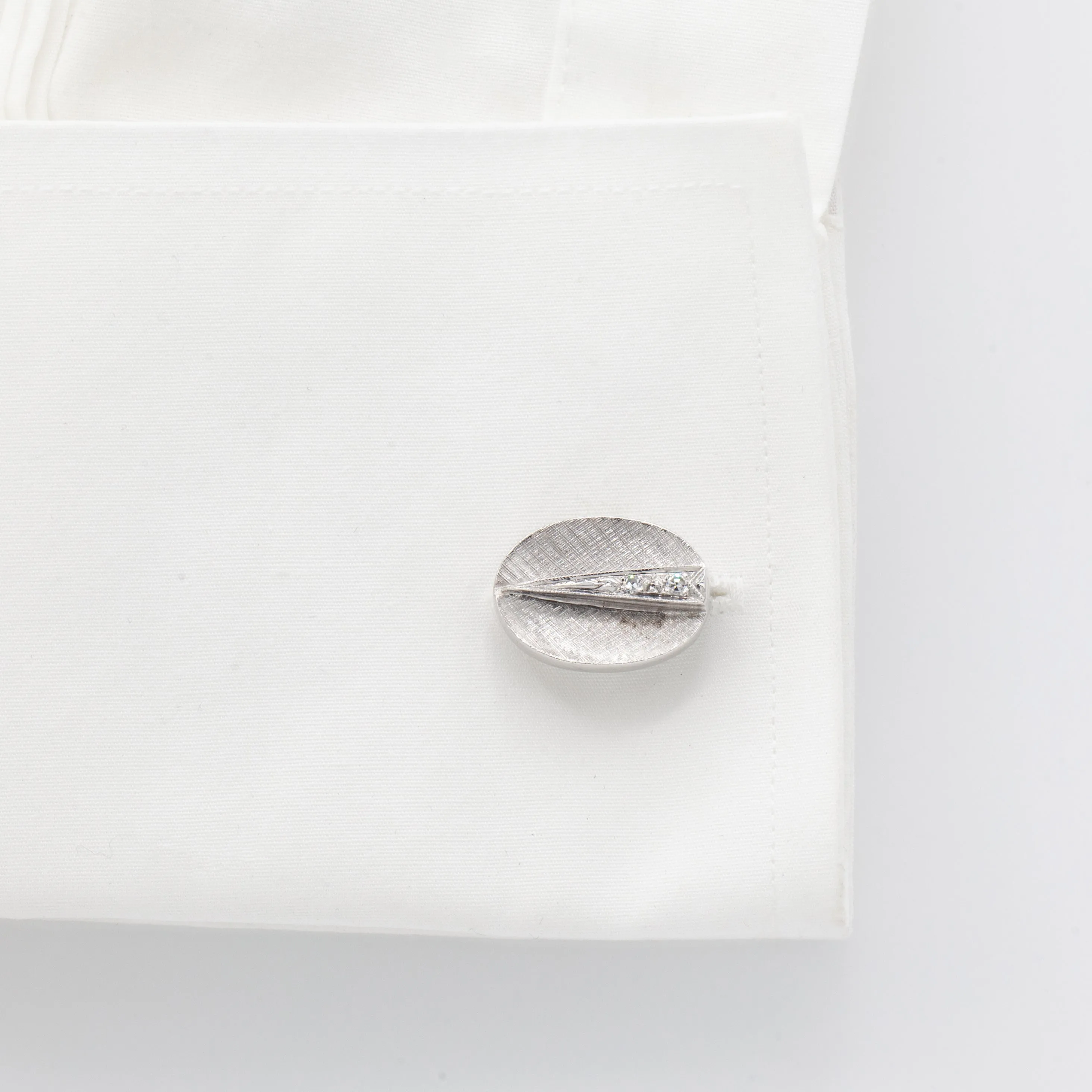 Estate Collection Vintage Diamond Cuff Links