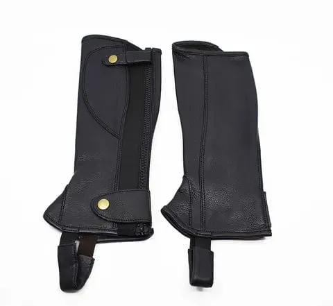 Eurohunter Leather Chapettes with Zip