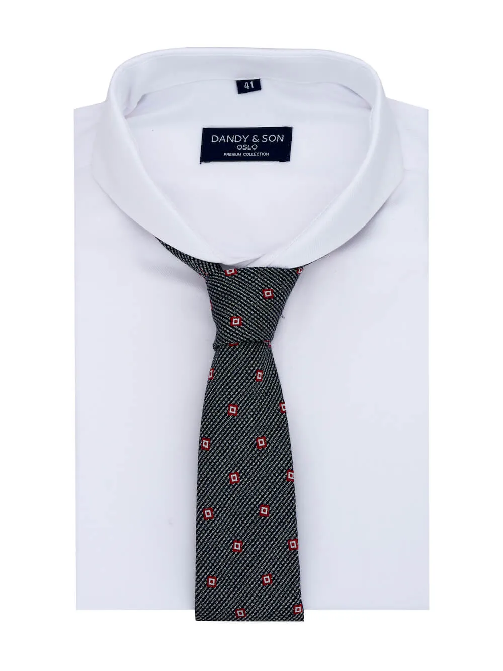 Extreme Cutaway White Premium Weave Shirt French Cuff
