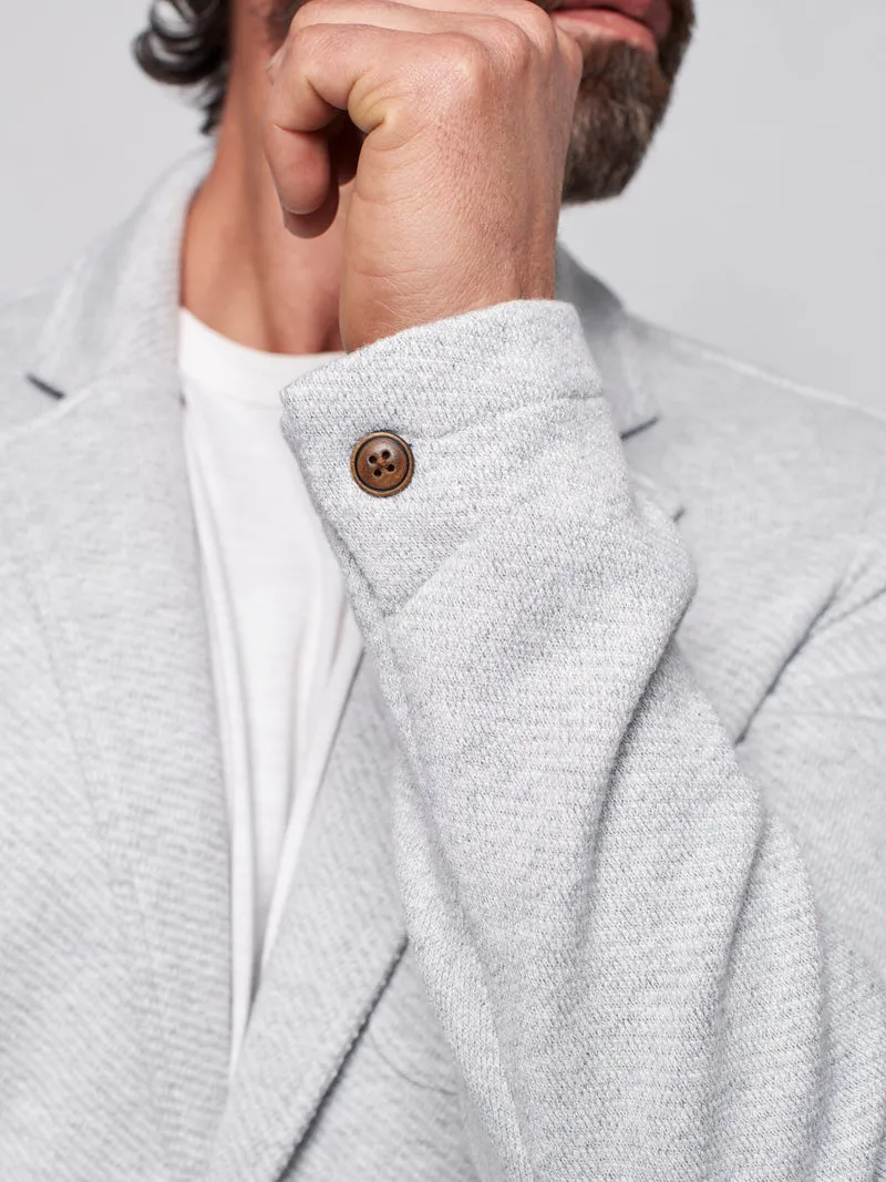 Faherty - Inlet Knit Blazer - Heather Grey