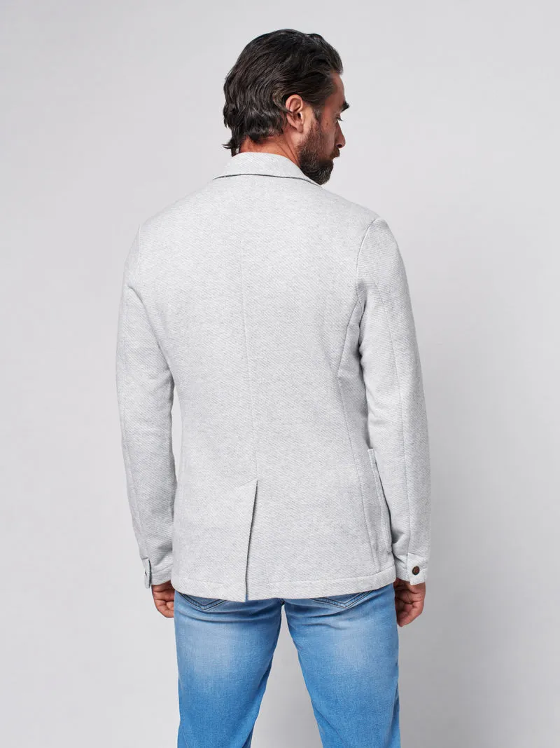 Faherty - Inlet Knit Blazer - Heather Grey
