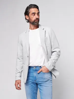 Faherty - Inlet Knit Blazer - Heather Grey