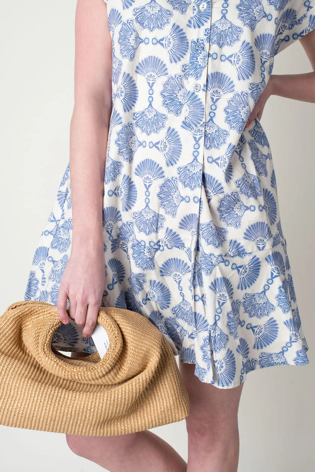 Fallen Skies Tunic Shirt Dress