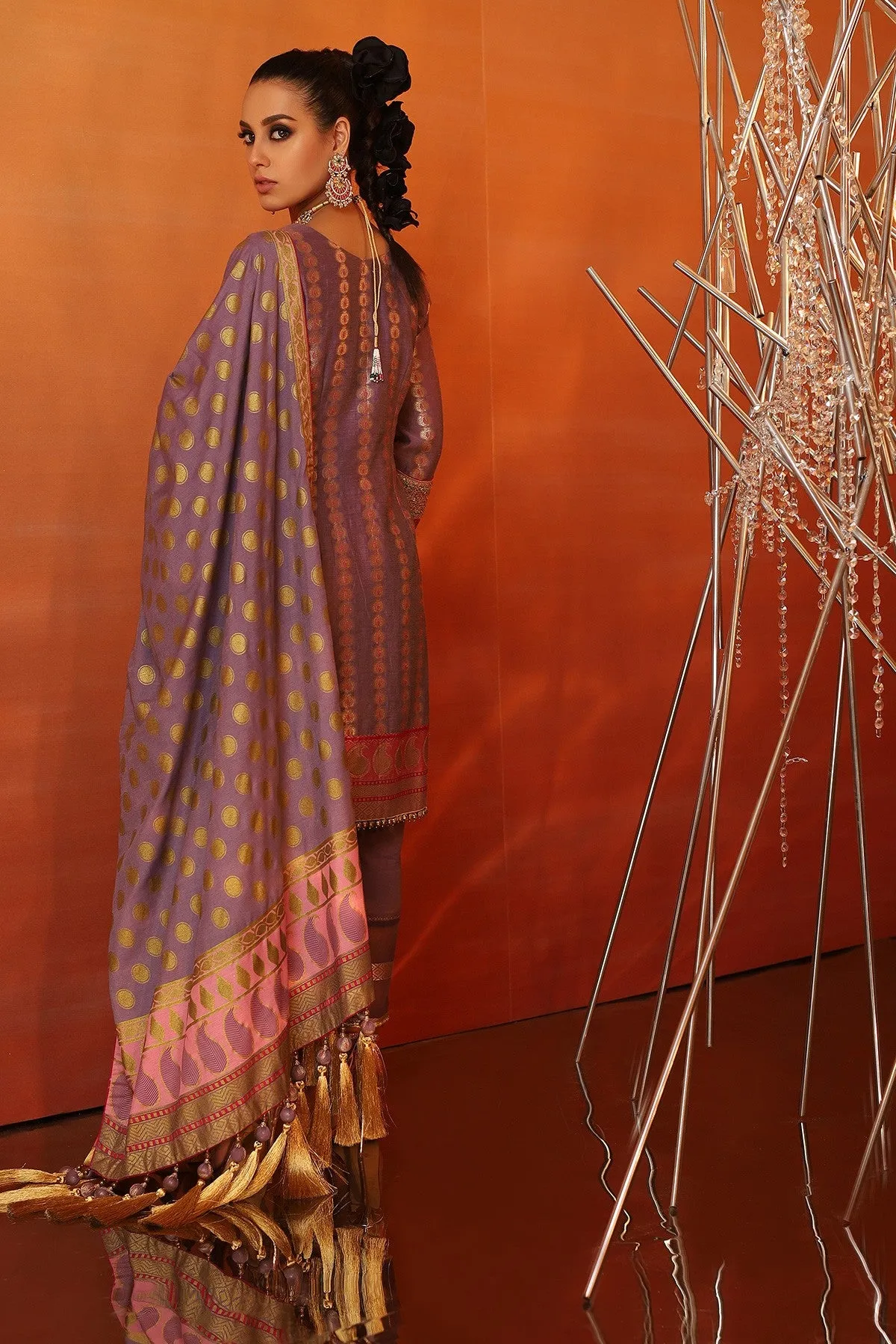 Fancy Lawn Outfit for Eid #N9008