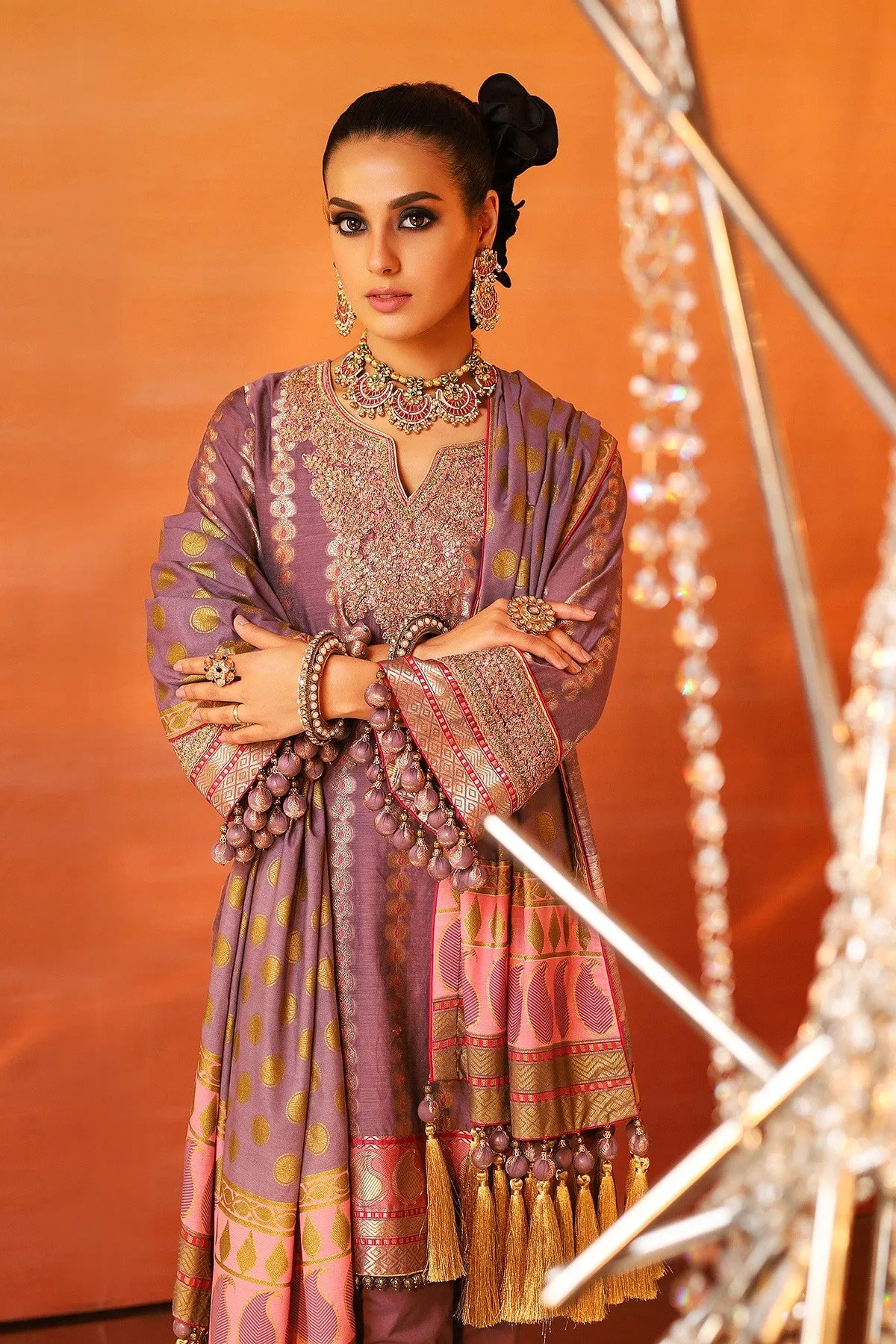 Fancy Lawn Outfit for Eid #N9008