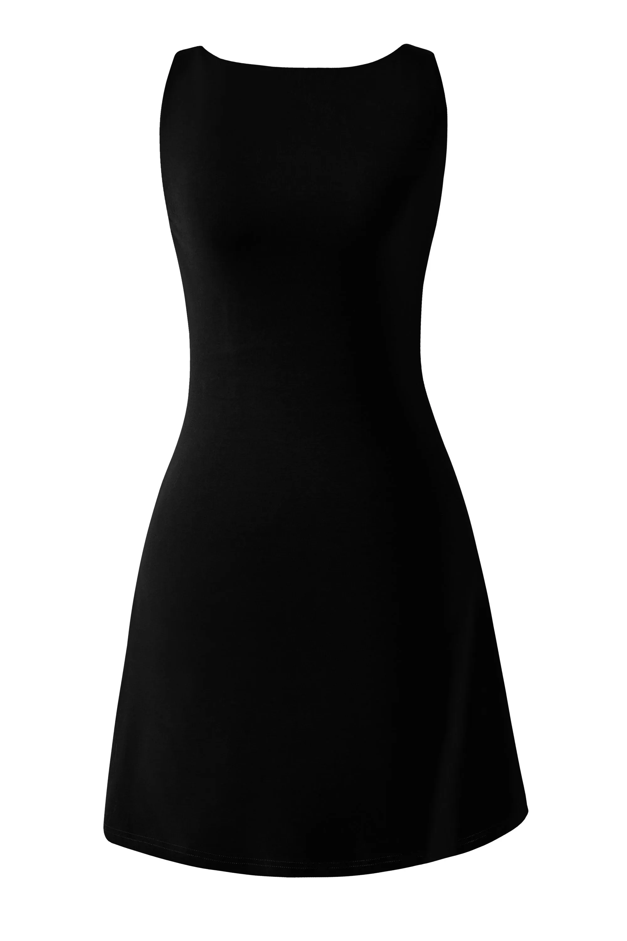 Felicia Black Mini Dress