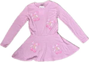 FIREHOUSE- Pink Bow Dress Long Sleeve (carnation)