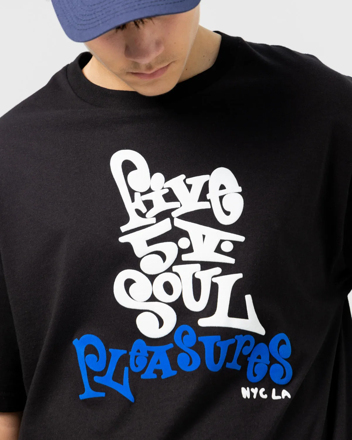 Five 5 V Tee | Black