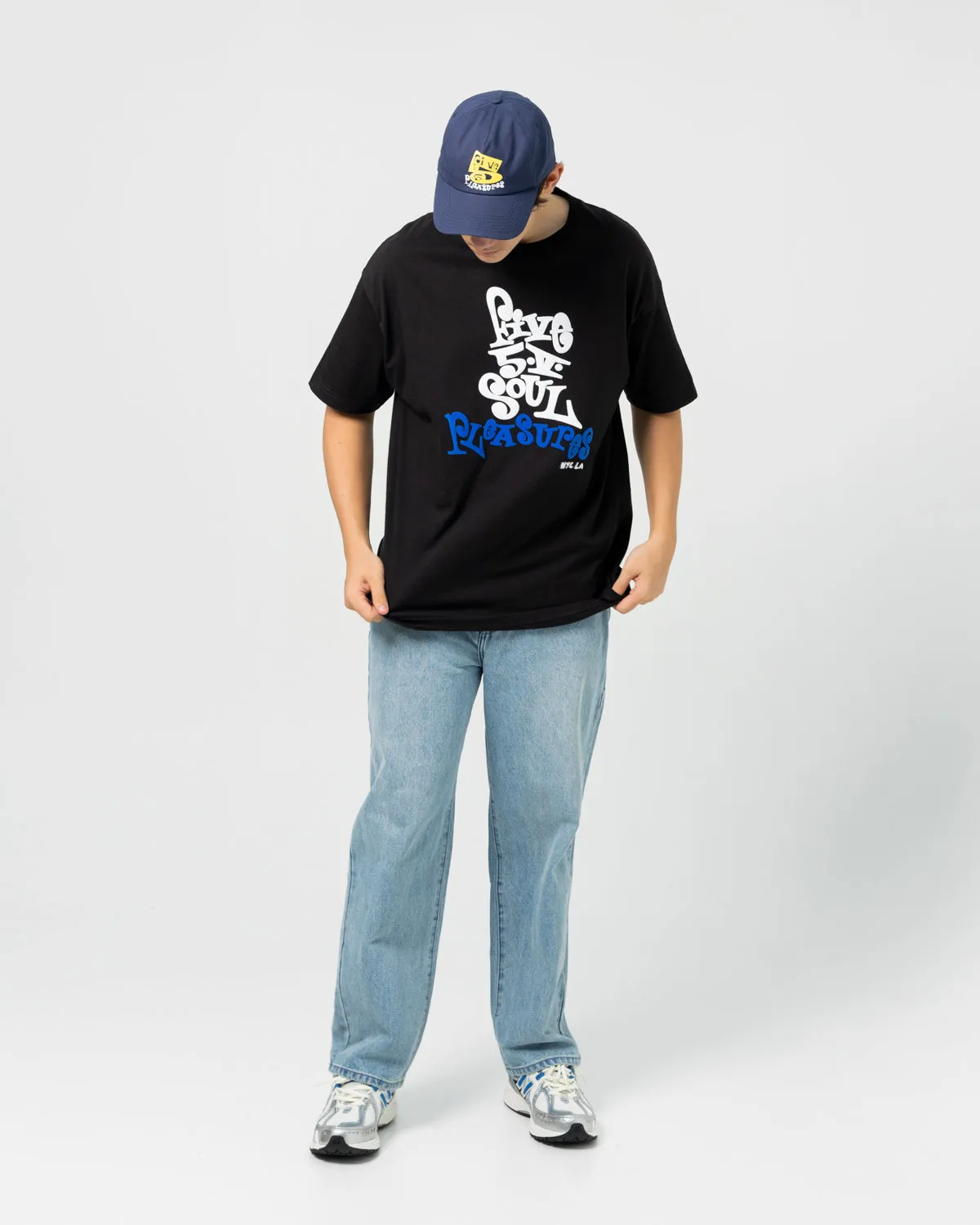 Five 5 V Tee | Black