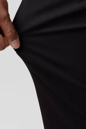 Flexi Fit - Dark Black Stretchable Formal Trousers For Men | Ariser