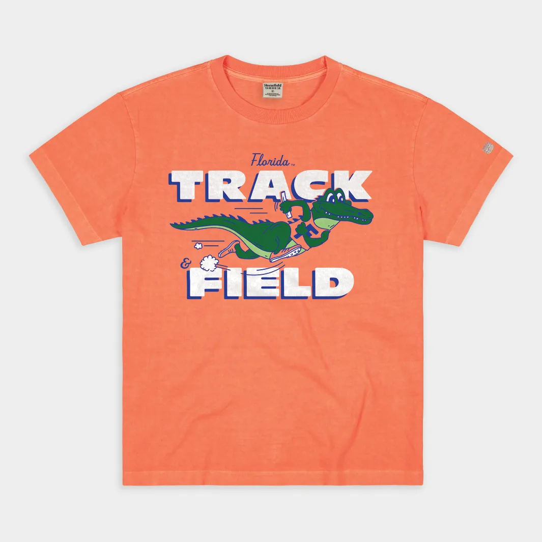 Florida Track & Field Vintage Heavyweight Tee